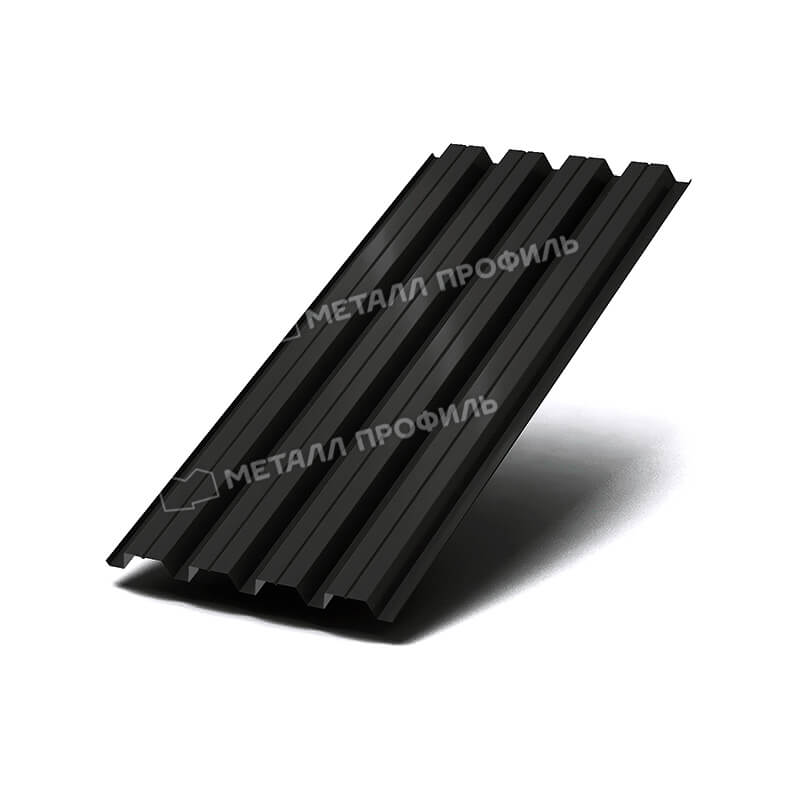 Фото: Профнастил Н60 х 845 - B (PURMAN-20-9005-0.5) в Дубне