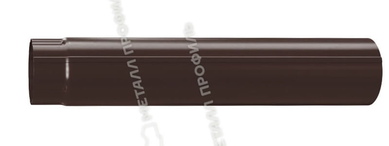 Фото: Труба водосточная Foramina PUR D100х3000 (PUR_Д-01-RR32RR32-0.5) в 