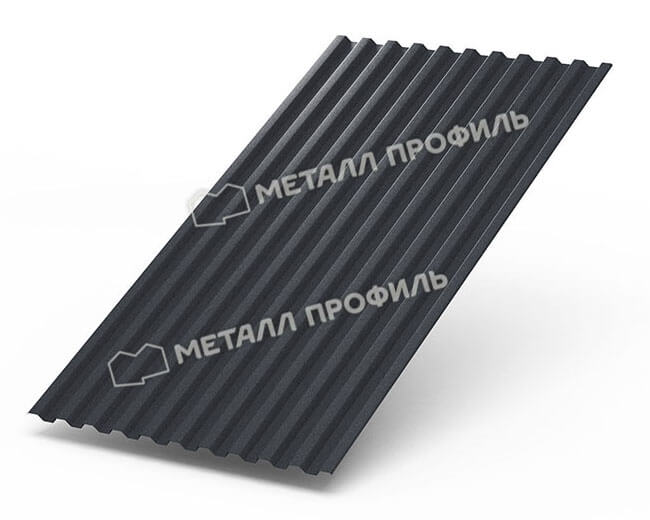 Фото: Профнастил С21 х 1000 - A (Steelmatt-20-7024-0.4±0.08мм) в Дубне