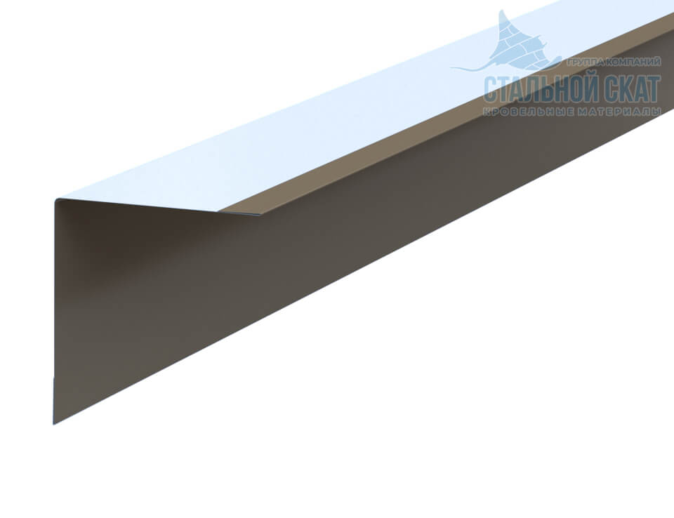 Планка угла внутреннего 50х50х3000 (ПЭ-01-1035-0.45) в Дубне
