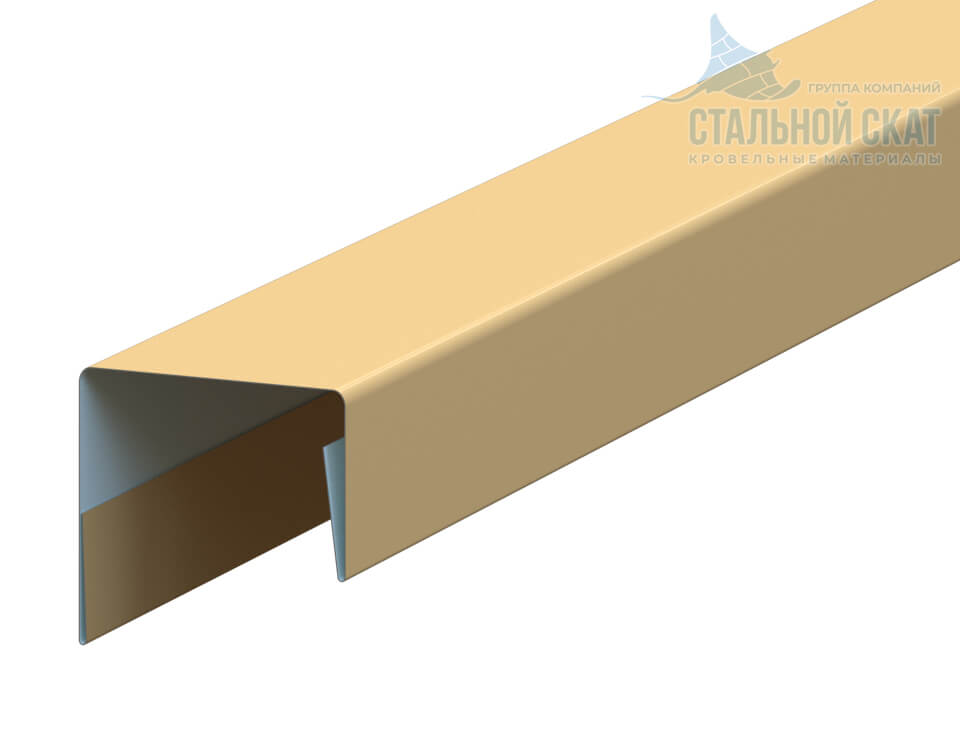 Планка П-образная 23х22х2000 NormanMP (ПЭ-01-1015-0.5) в Дубне