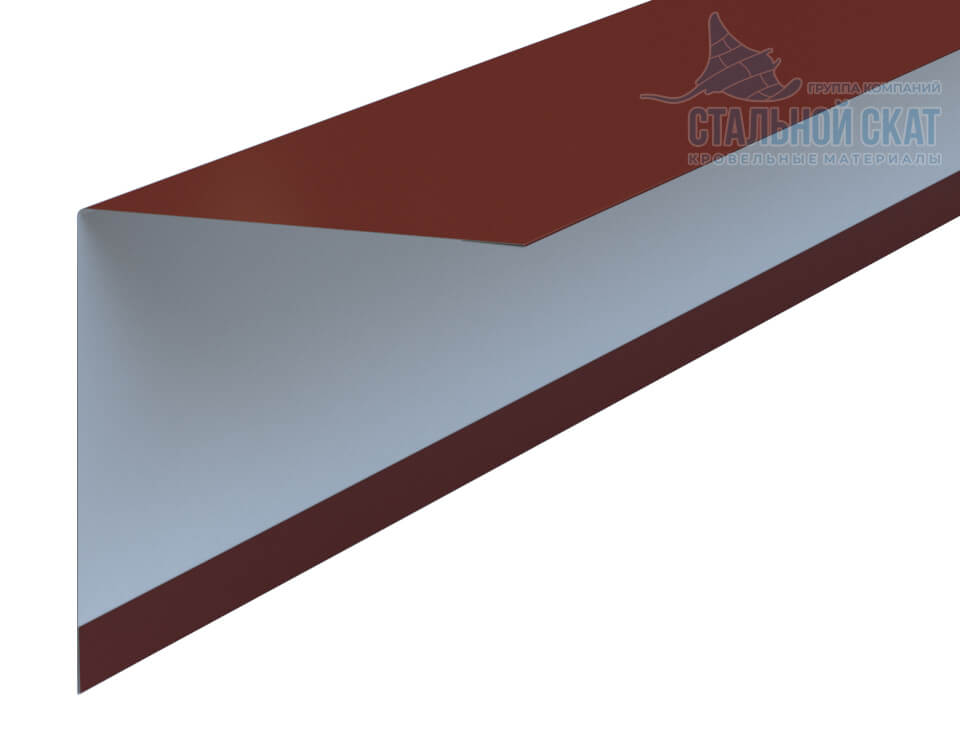 Фото: Планка угла наружного 75х75х3000 (PURMAN-20-Argillite-0.5) в Дубне