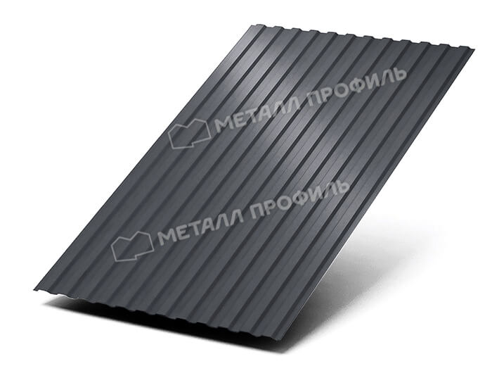 Фото: Профнастил МП10 х 1100 - B (ПЭ-01-7024Color-0.4±0.08мм) в Дубне