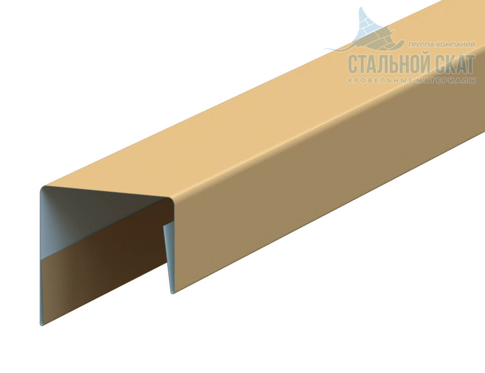 Планка П-образная 23х22х2000 NormanMP (ПЭ-01-1014-0.5) в Дубне