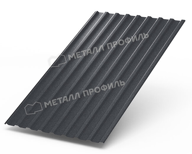 Фото: Профнастил МП20 х 1100 - B (Steelmatt-20-7024-0.4±0.08мм) в Дубне