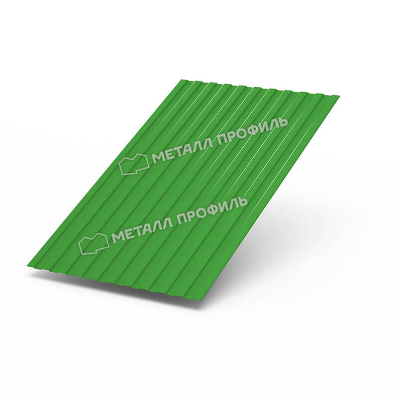 Фото: Профнастил С8 х 1150 NormanMP - A (ПЭ-01-6018-0.5) в Дубне