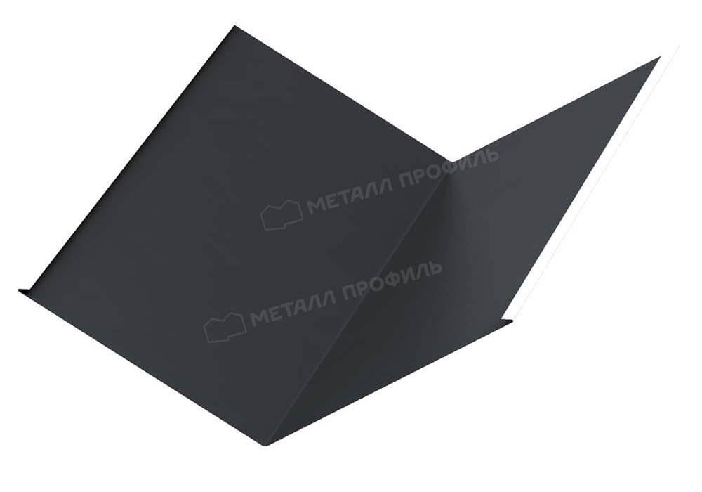 Фото: Планка ендовы нижняя 298х298х2000 (VALORI-20-DarkGrey-0.5) в Дубне
