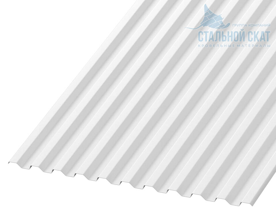 Профнастил С21 х 1000 - A (PURMAN-20-9010-0.5)