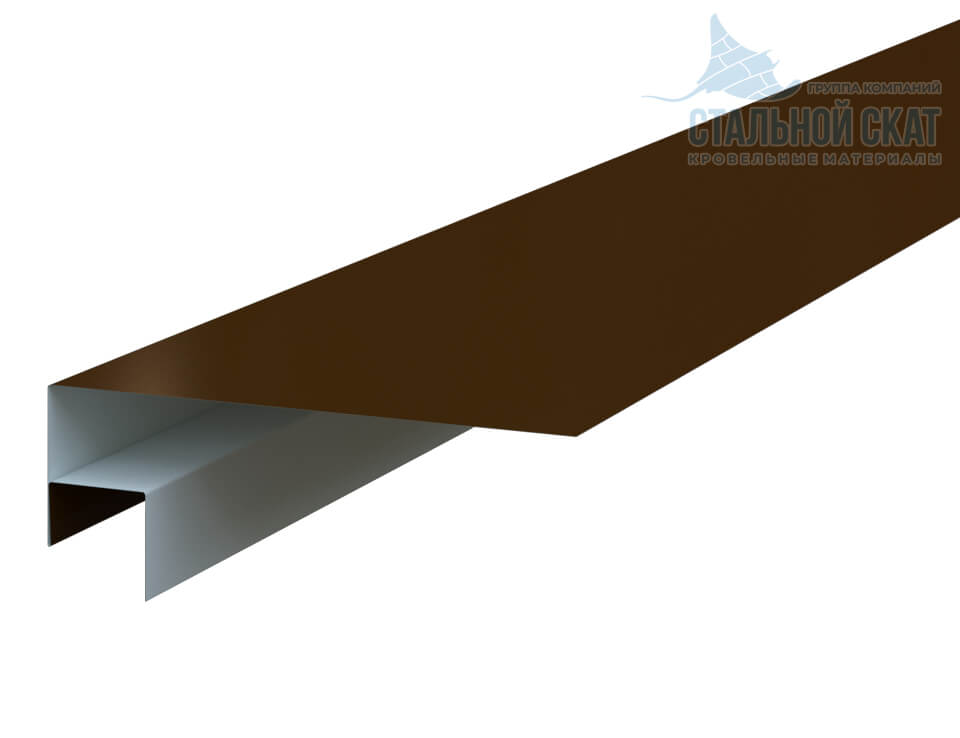 Планка откоса сложная FASTCLICK 175х34х3000 (MattMP-20-8017-0.5)