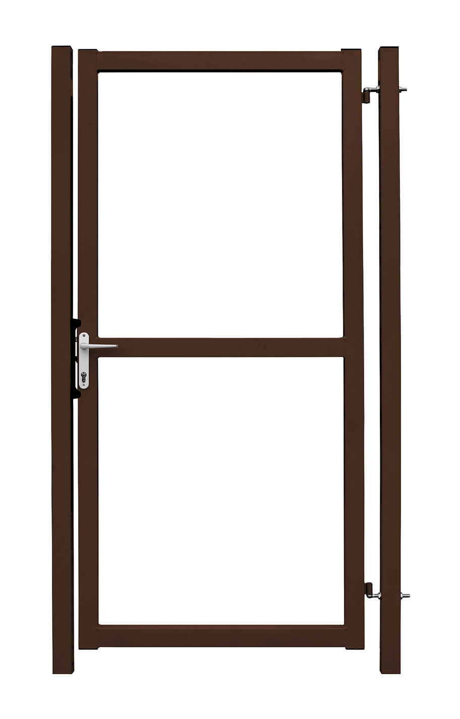 Калитка Colority цинк с замком 1,8х1 RAL 8017