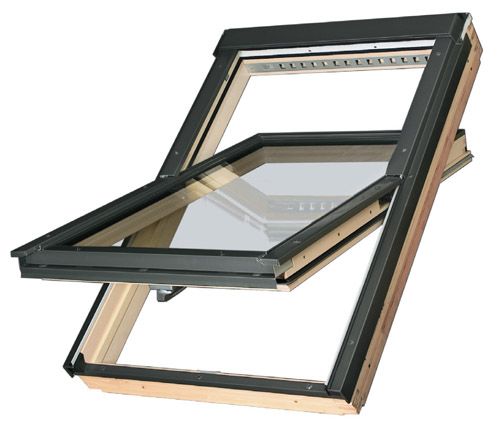 Мансардное окно Fakro FTP-V U4 03 (66x98) с двухкамерным стеклопакетом