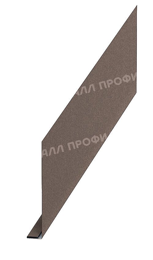Планка карнизного свеса 200х30х2000 (VALORI-20-Песчано-серый-0.5)